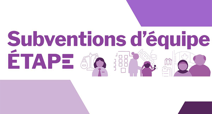 Subvention d'équipe ÉTAPE
